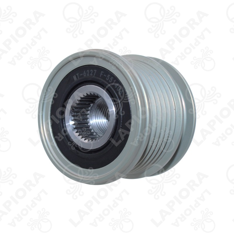 1FPB0005 Шкив генератора обгонный (F-551406) Lapiora