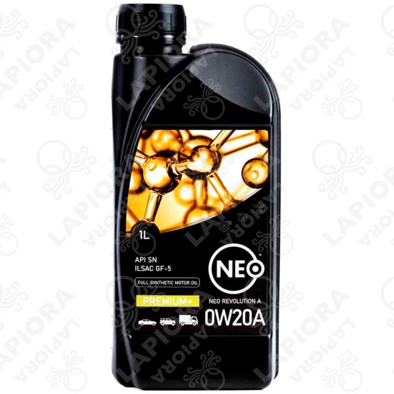 Моторное масло Neo Revolution A 0w-20 A 0w-20 синт (SN); (GF-5); 1л